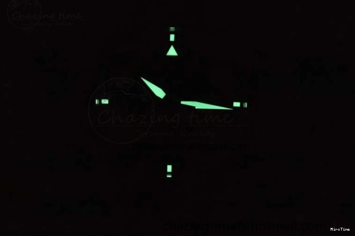 MIROTIME 0421 Vibrant Mark XVIII IW327001 SS M+F 1:1 Best Edition Black Dial on Black Leather Strap A 7055